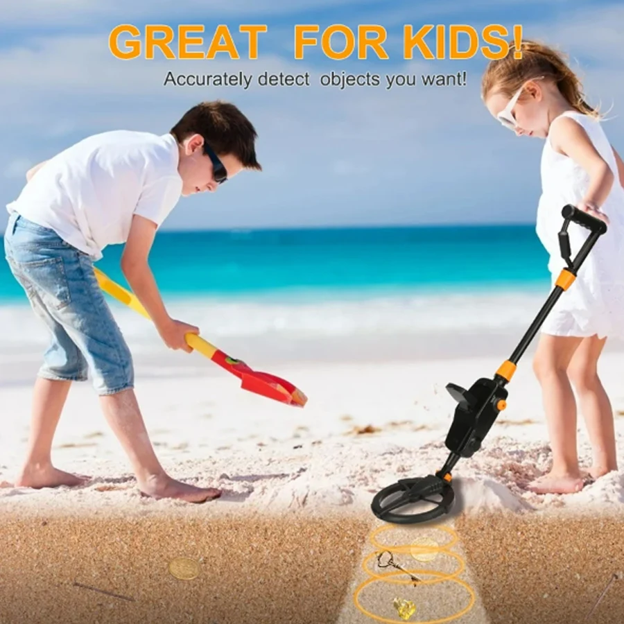 7.4 Inch Waterproof Kid Metal Detectors Gold Detector Lightweight Search Coil (24\