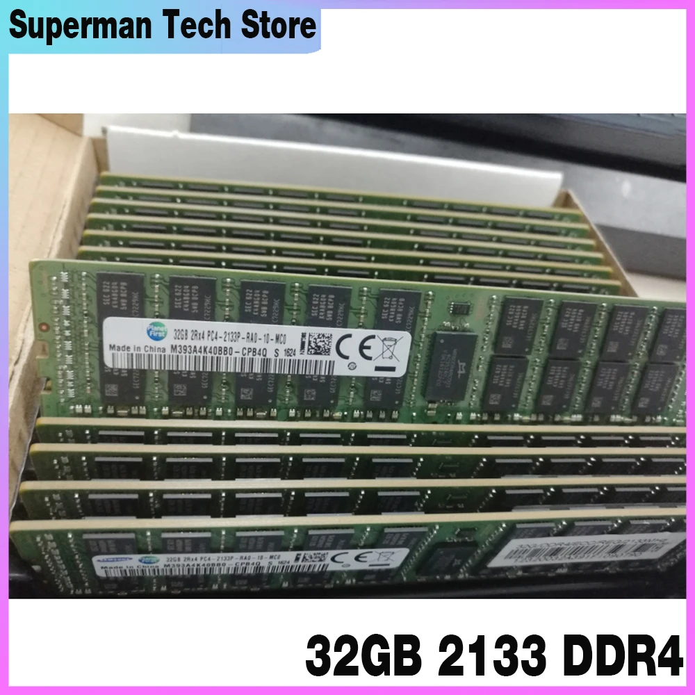 

M393A4K40BB0-CPB4Q для Samsung RAM 32 ГБ 2Rx4 PC4-2133P ECC REG Серверная память 32 ГБ 2133 DDR4