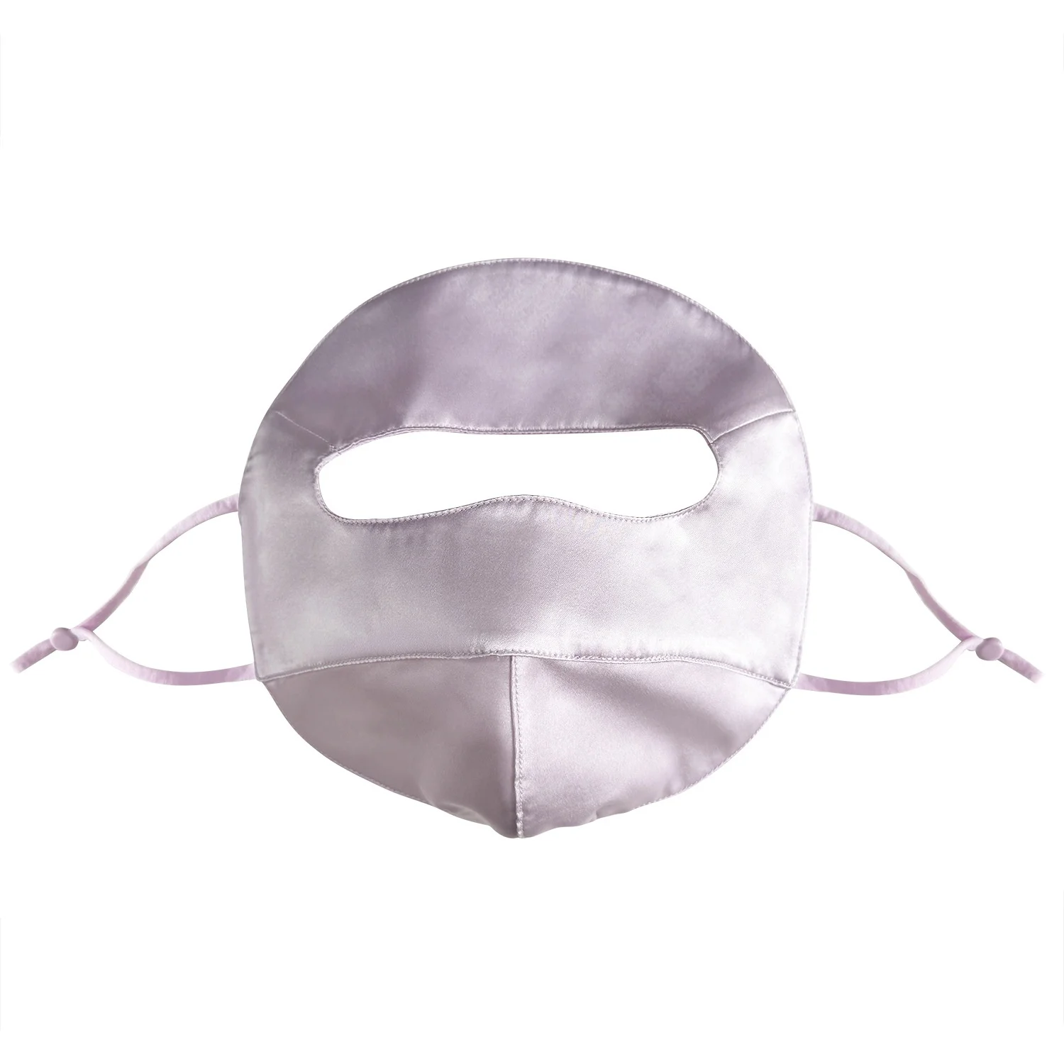 100% Mulberry Silk Full Face Anti-UV Mask Double-Sided 6A Grade Silk with OEKO-TEX Sunscreen Mask Sun Protection Veil