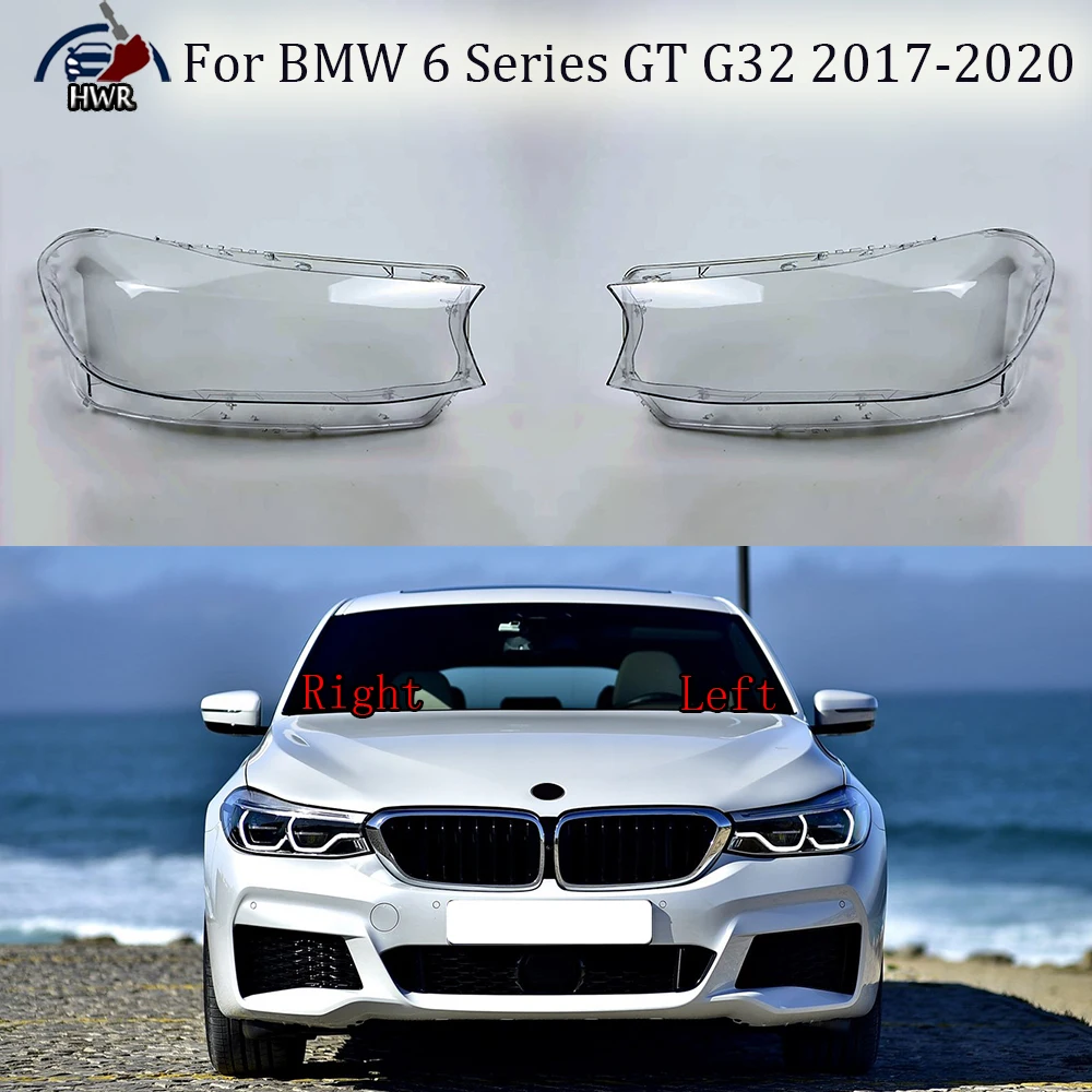 

Крышка налобного фонаря для BMW 6 серии GT G32, корпус налобного фонаря, прозрачные линзы, оргстекл, замена оригинального абажура 2017 2018 20192020