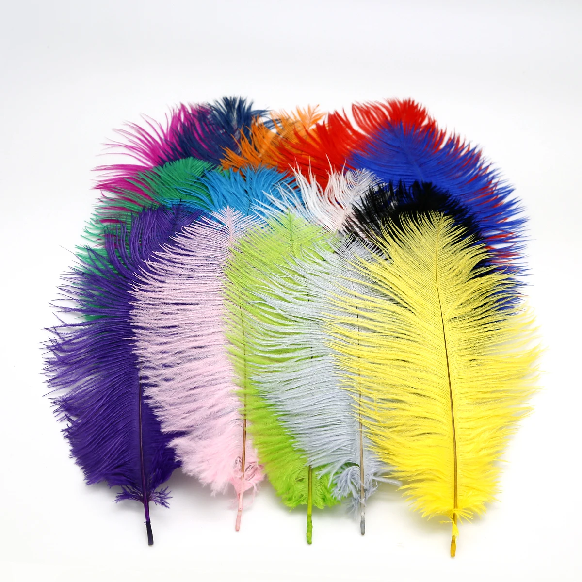 5-20pcs/lot 15-20cm/20-25cm Colorful Craft Feathers Handmade DIY Wedding Dresses Feather Sewing Accessories Party Decor Supplies