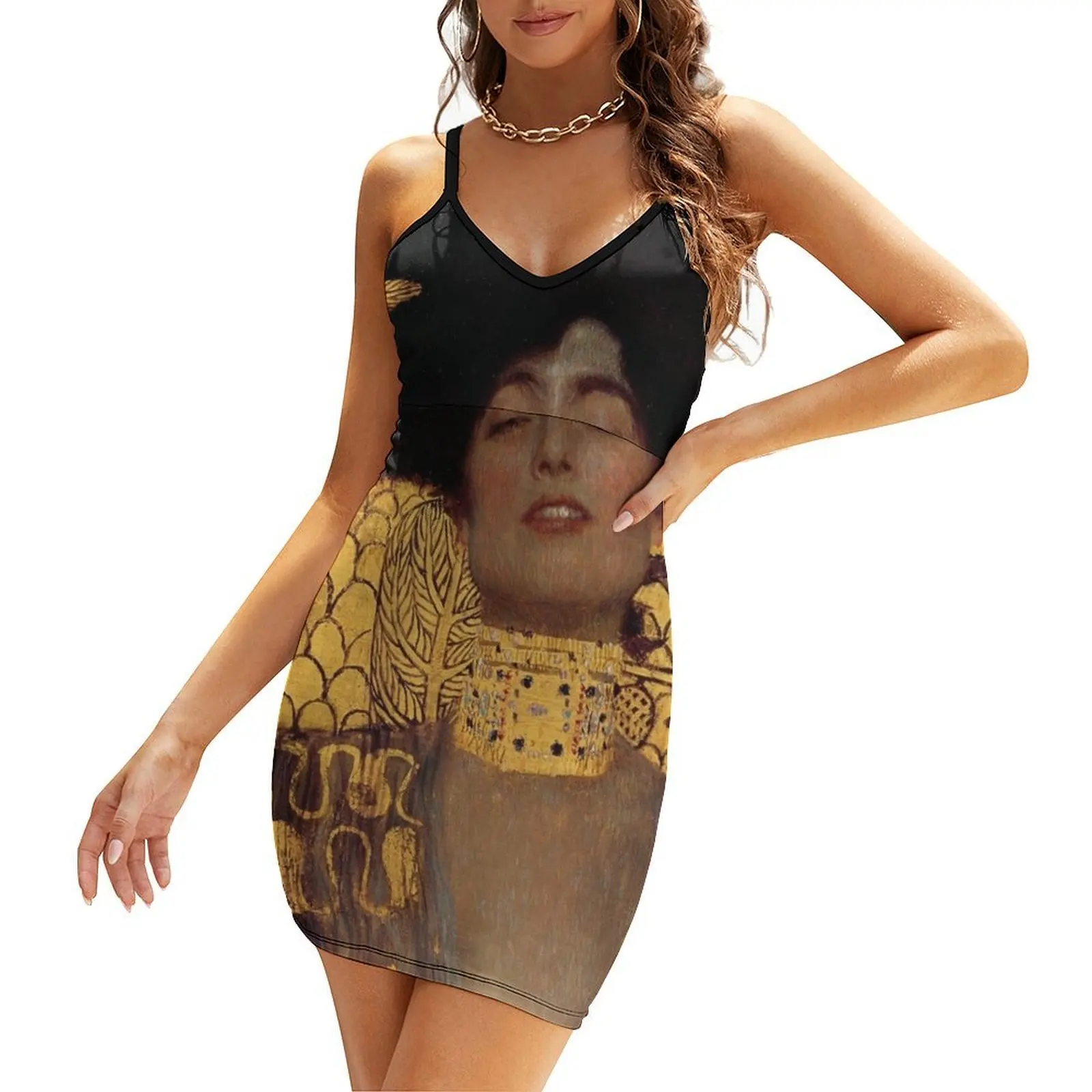 

Gustav Klimt: Judith and the Head of Holofernes, 1901 Sling Dress summer dresses for women 2025 dresses for woman 2025