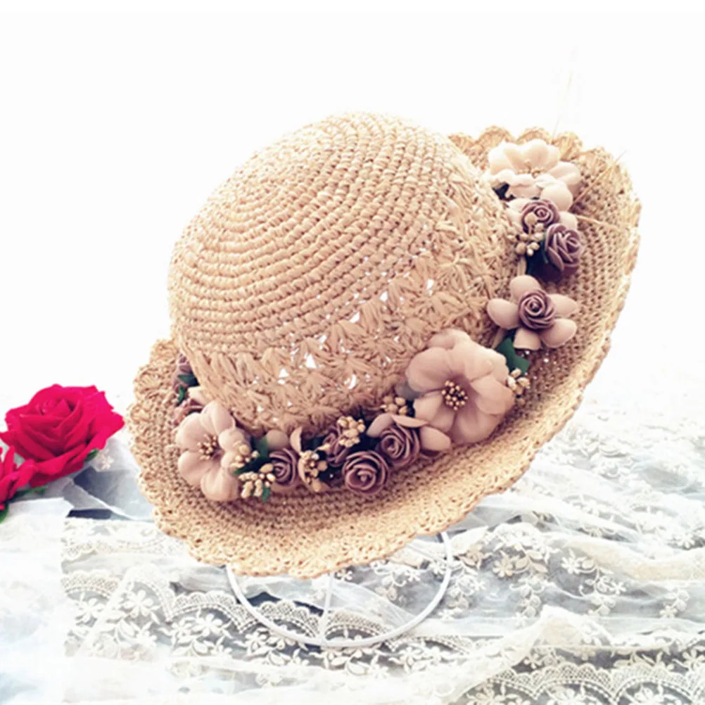 

Floral Headband Bridal Hair Accessories Garland Head Ring Adjustable Flower Crown Wedding Hairband Floral Headdress Bride Braid