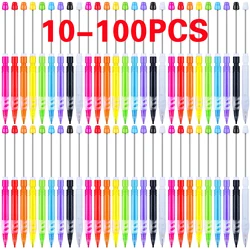 비즈 펜슬 HB 글쓰기 비즈 펜슬, DIY 비즈 펜슬, 10-100 개
