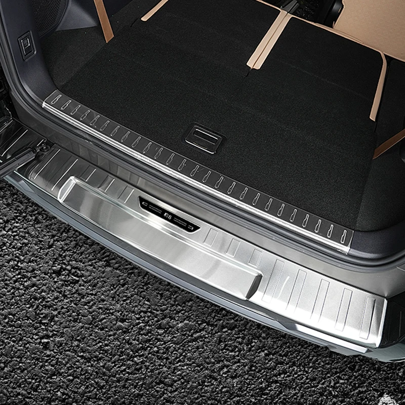 For BYD Leopard 8 2024 2025 2026 Car Rear Guard Plate Front Trunk Protective Cover Metal Interior Refit Decoration Accessories