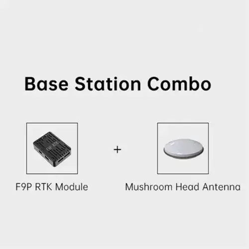 Siyi f9p rtk módulo centímetro nível quatro satélite mutil-frequência navegação e sistema de posicionamento estação base gnss compati