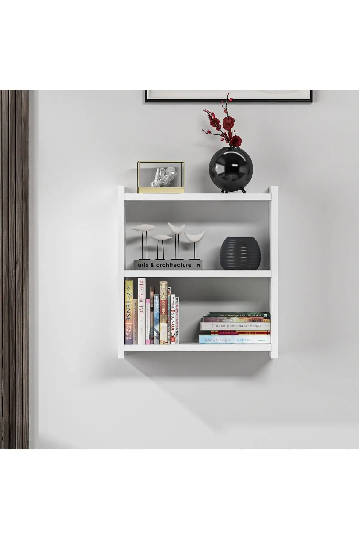 Cabinet shelf Air Bookcase quality modern straight bookcase