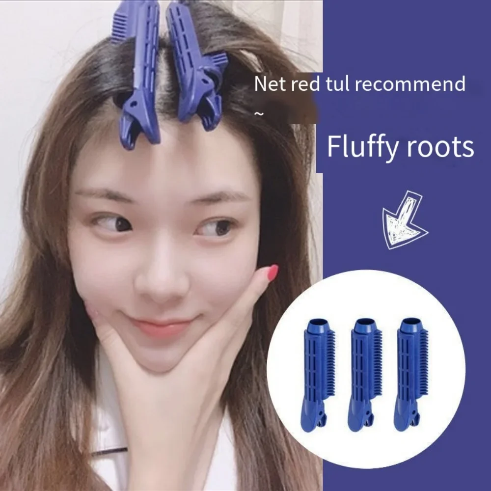 4/6/8Pcs Natural Fluffy Hair Clip For WomenHair Root Curler Roller Wave Clip Self-grip Root Volume Volumizing Fluffy hair tools