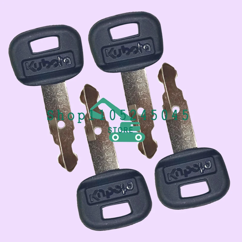 50PCS 459A Heavy Equipment Ignition Keys for Kubota U15/30/135/155/161/163 Excavator Digger