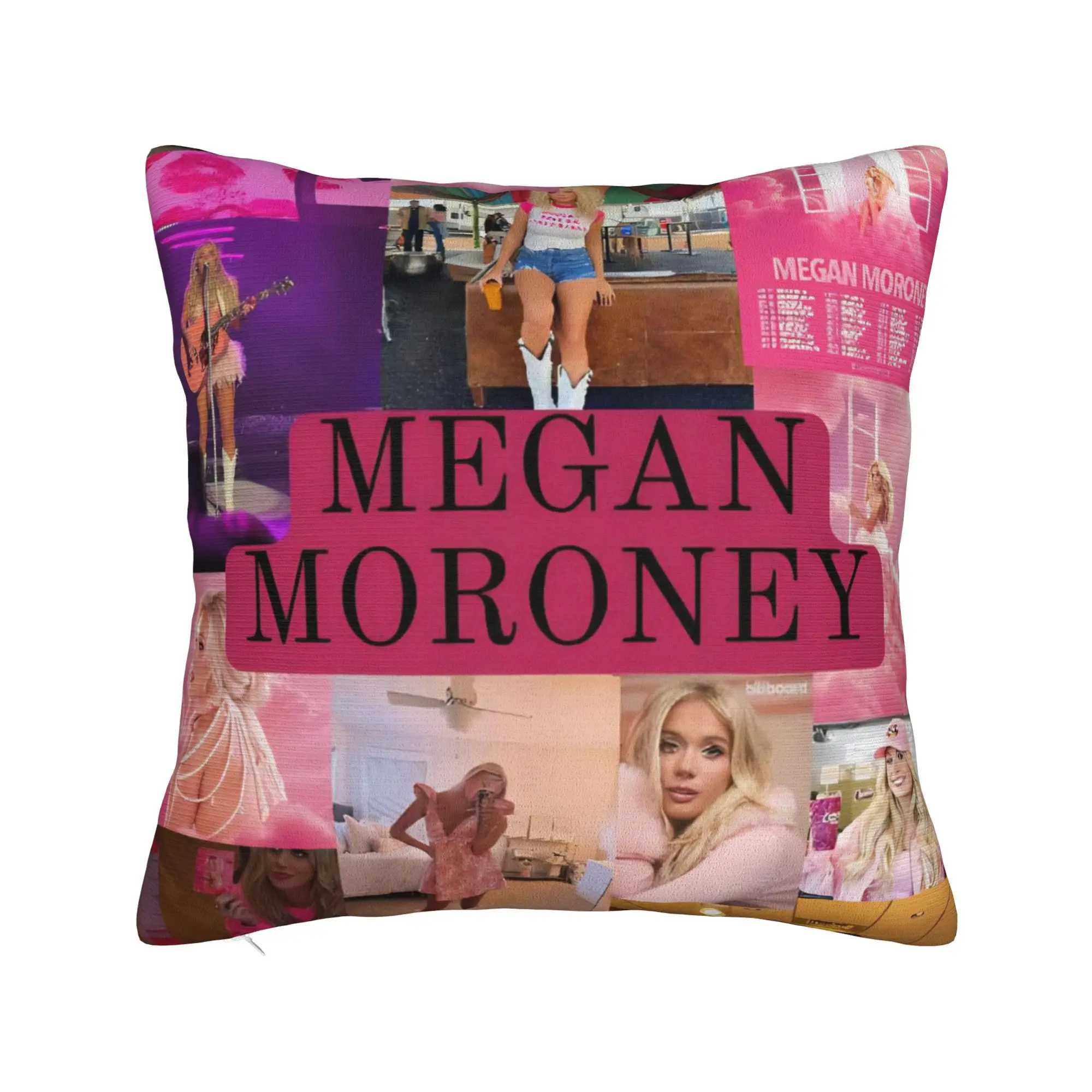 Megan Moroney Singer  Pillow Cover Merch Soft Cushion Cover Gift  Throw Pillow Case Cover Home Multi Size