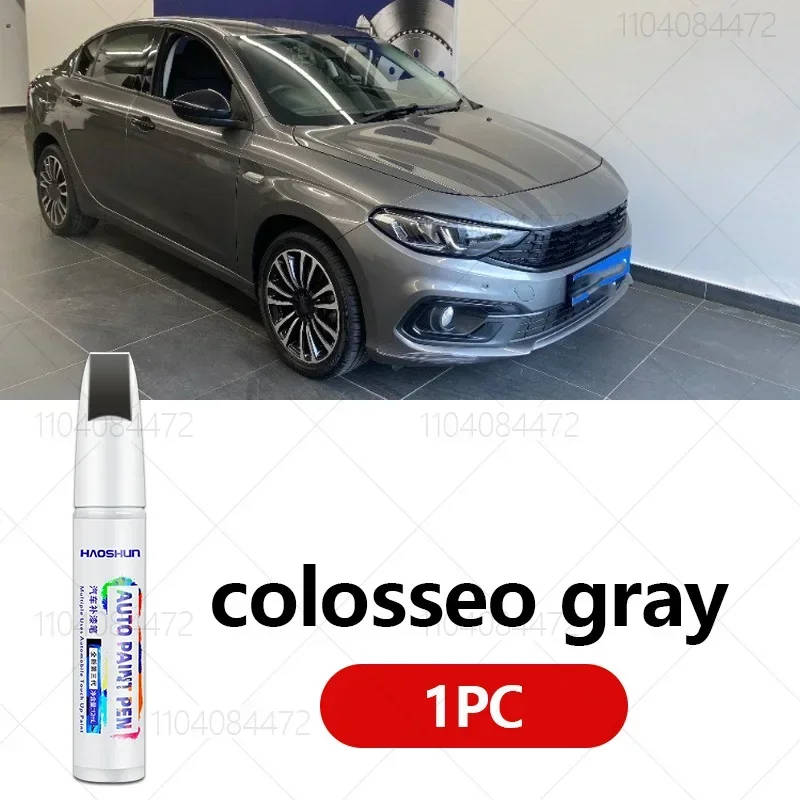 Verf Reparatie Pen Touch Up Scratch Remover DIY Auto Accessoires Zwart Wit Groen Zilver Oranje Blauw Voor FIAT TIPO 2015-2024 356