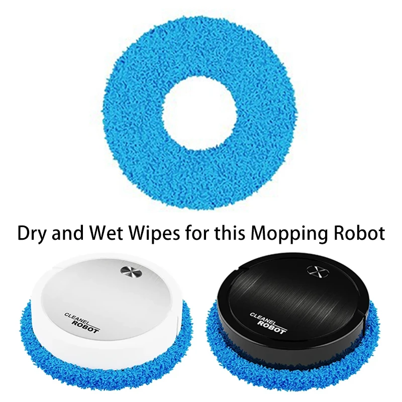 로봇 청소기용 물걸레 천, 무소음 바닥 청소기 전문가용 물걸레, 습식 및 건식 스마트 홈 바닥 청소