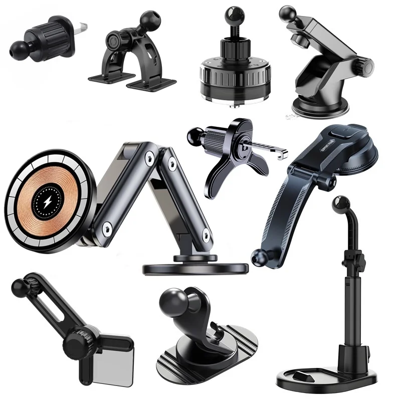 

Автомобильный магнитный держатель беспроводного зарядного устройства мощностью 15 Вт с металлическим корпусом — подходит для вентиляции и консоли, быстрая зарядка, совместимая с iPhone 16/Samsung