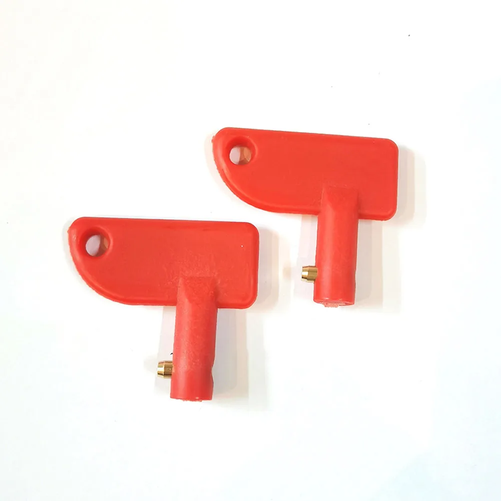 Battery Isolation The Power Key Power Kill Key Red Spare Keys 12v For Key Keys Plastic Acht Electric Vehicle For