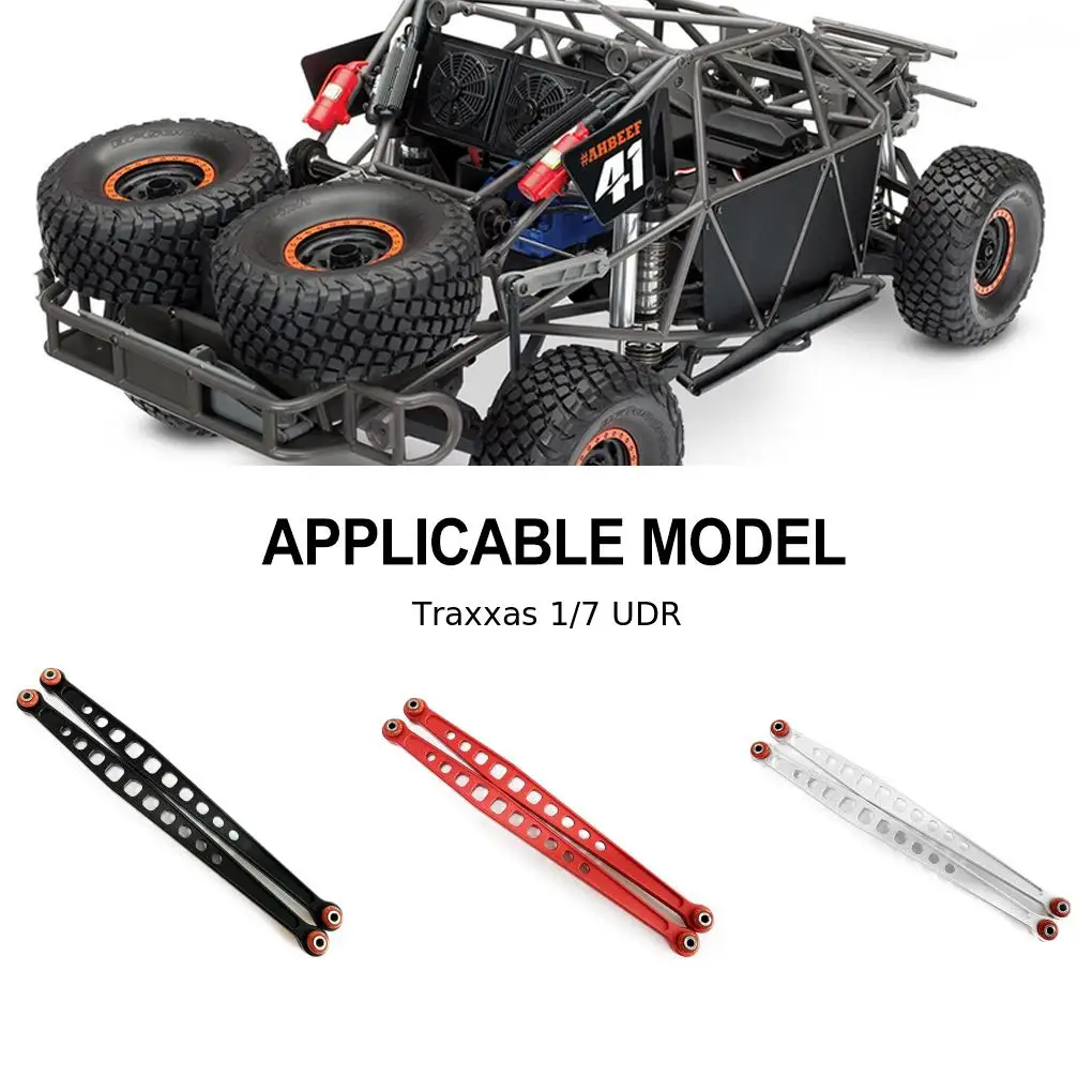 RCGOFOLLOW Aluminum Rear Upper Lower Suspension Arm For 8542 8544 RC Car Parts Traxxas 1/7 UDR Unlimited Desert Racer Upgrade