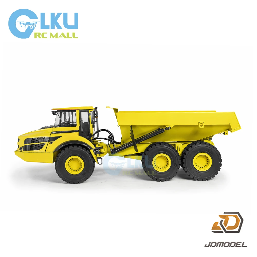 JD Model 1/14 Remote Control Hydraulic Articulated Dump Truck Model (with Sound Module) JDM-166