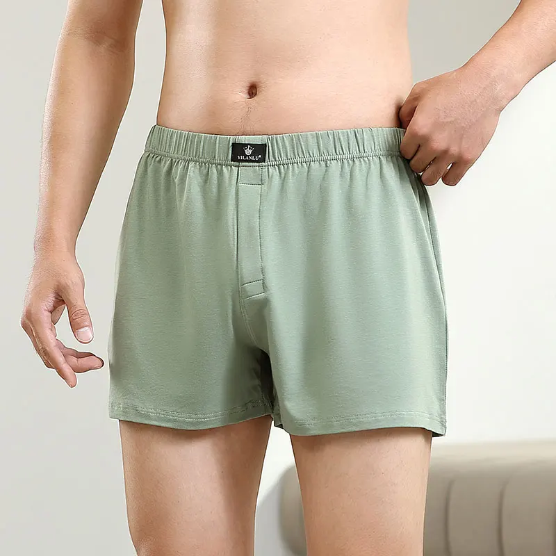 Mens Underwear Boxers Loose Men Panties Cotton Modal Large Size Arrow Pants At Home Underpants Classic Basics Cueca Boxer Shorts
