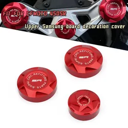 FIT FOR CFMOTO 450SR 450 SR 2022-2025 Motorcycles Upper shock-absorbing Trim Covers Front Shock-Absorbing Cap Front Cover