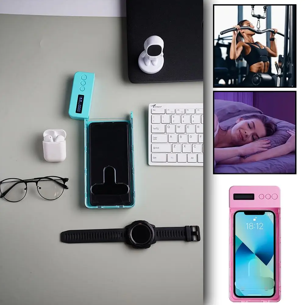 الهاتف المحمول الانضباط الذاتي قفل توقيت ذكي شاشة الكريستال السائل تعزيز الانضباط الذاتي لجميع موديلات الهواتف المحمولة M7C0 #1