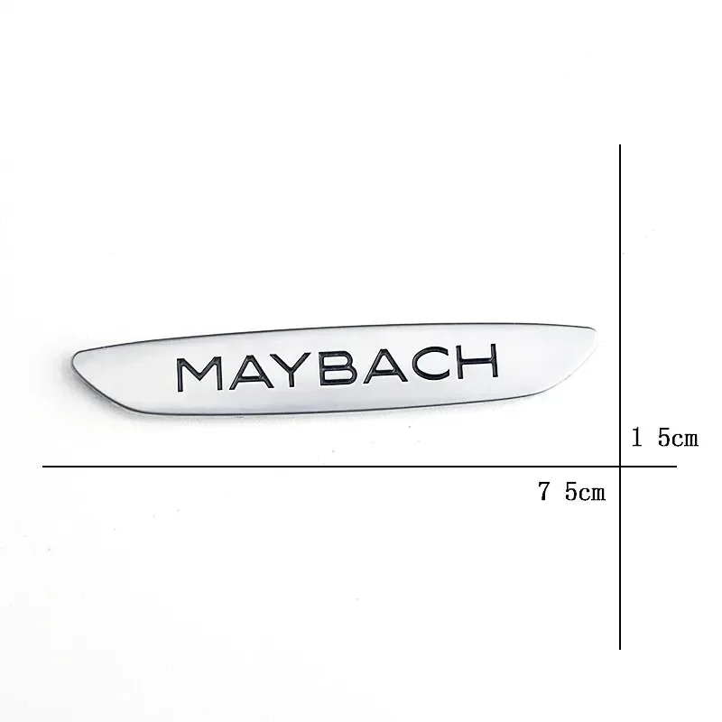 1PC Car Steering Wheel Bottom Sequin Emblem Sticker for Mercedes Benz Maybach S400 S500 S600 S680 C E S Class Auto Decoration