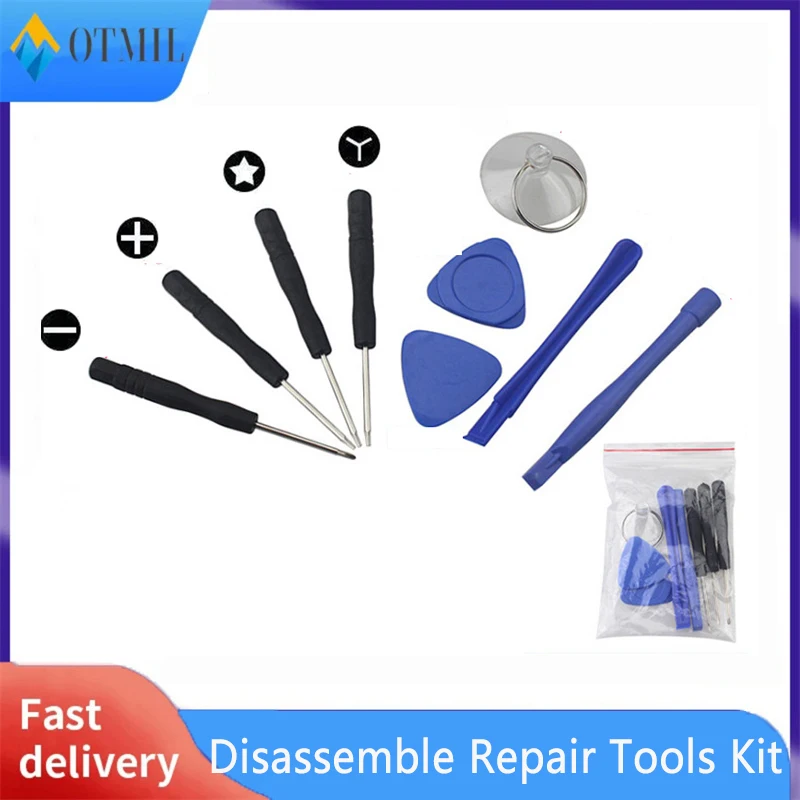 9PCS/Set Disassemble Opening Pry Bar Repair Tools Kit Multifunctional For Phone Screen Dismantling Maintenance Withdraw Tools