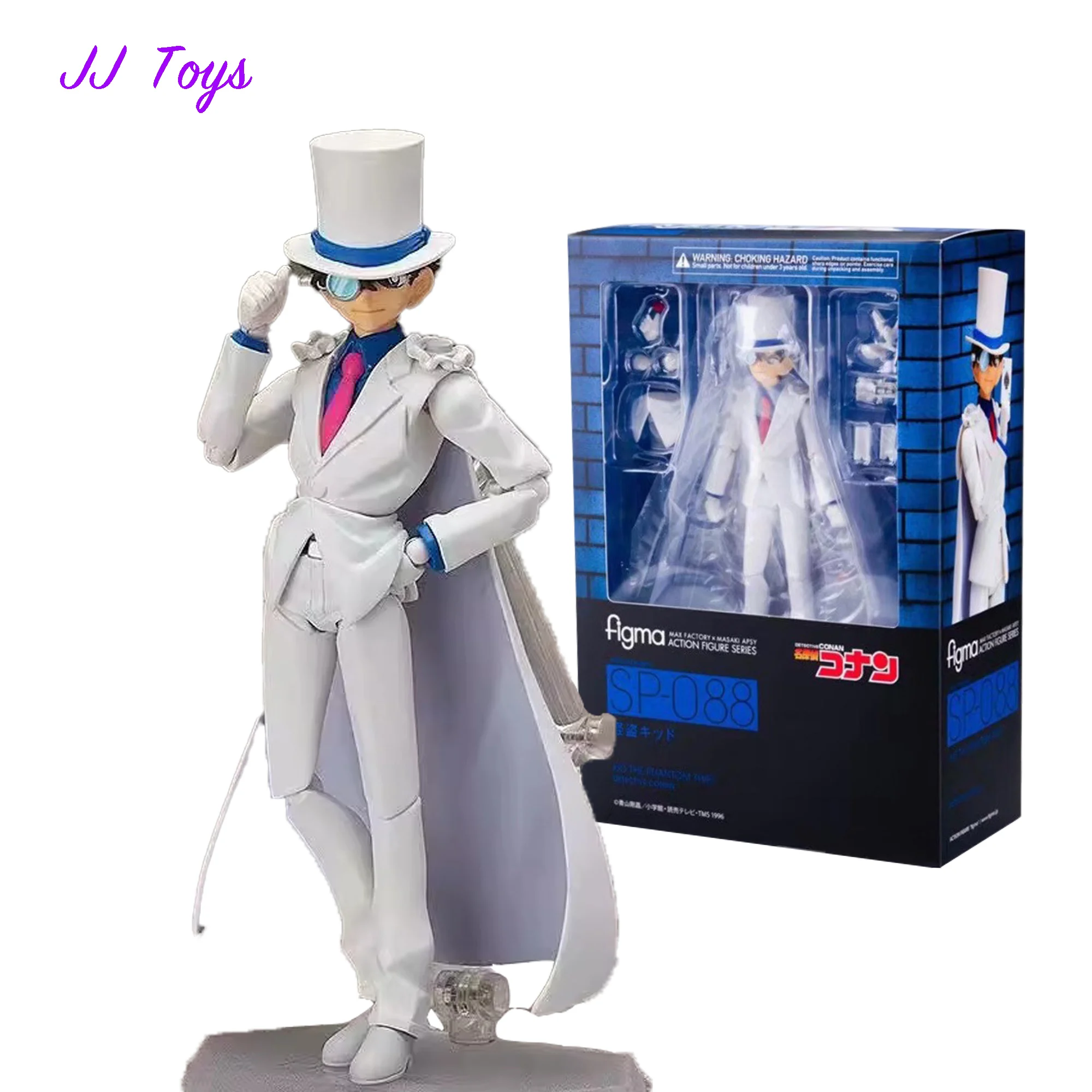 

15cm Detective Conan Anime Figures Movable Kaito Kuroba Action Figure Statue Model Doll Collection Toys Gifts