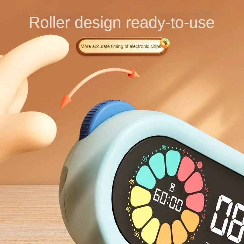 Imagem -03 - Xiaomi-despertador Automático Inteligente Multifuncional Temporizador m & g Tela Grande hd Vibração Silenciosa Resistência Longa Recarregável