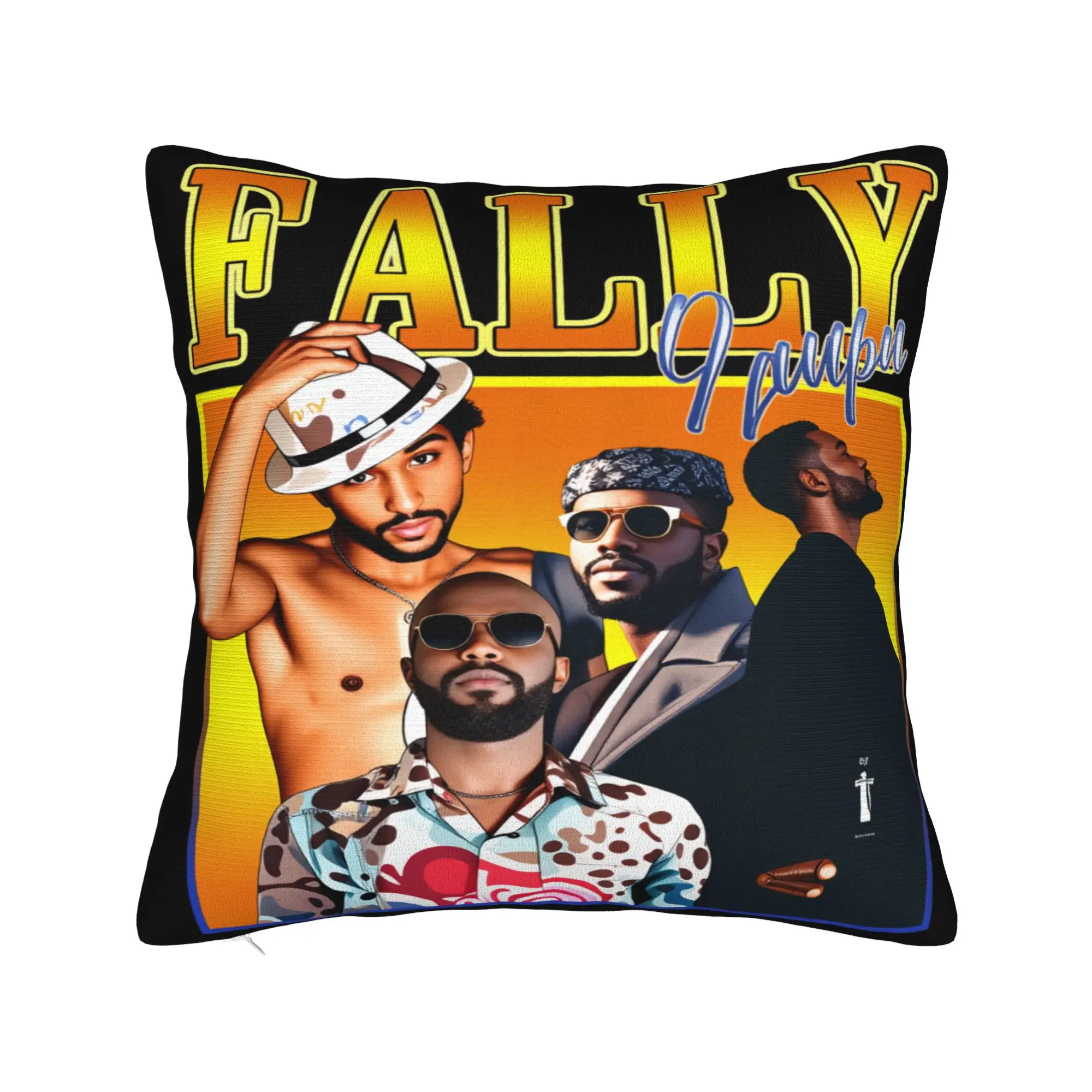 Наволочка с изображением конголезского музыканта Fally Ipupa, мягкая наволочка, наволочки Kawaii для офиса, автомобиля, домашнего декора