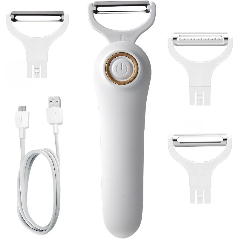 

2026 Fruits and Vegetables Electric Peeler Electric Potato Peeler Stainless Steel Blade Electric Potato Peeler