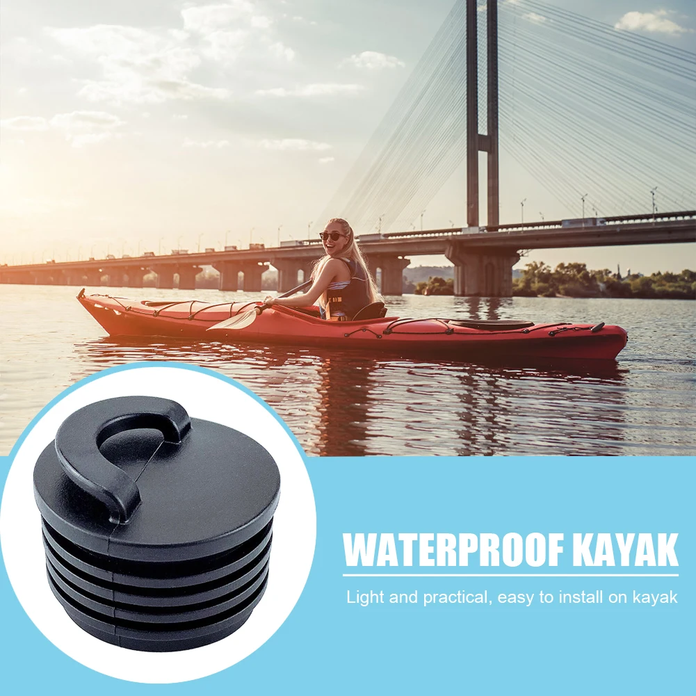 كاياك سكوبر سدادة 40 مللي متر المطاط استنزاف ثقوب المقابس استنزاف ثقب Bungs كاياك سكوبر المقابس لقارب قوارب الكاياك #6