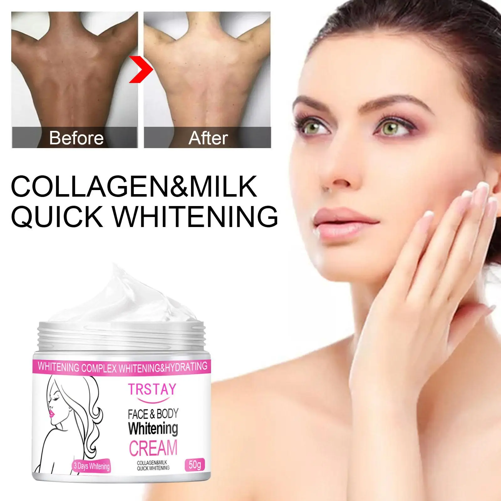 Whitening Cream Face Body  Arms Armpit Bikini Private Part Knees Elbow Between Legs skin whitening cream