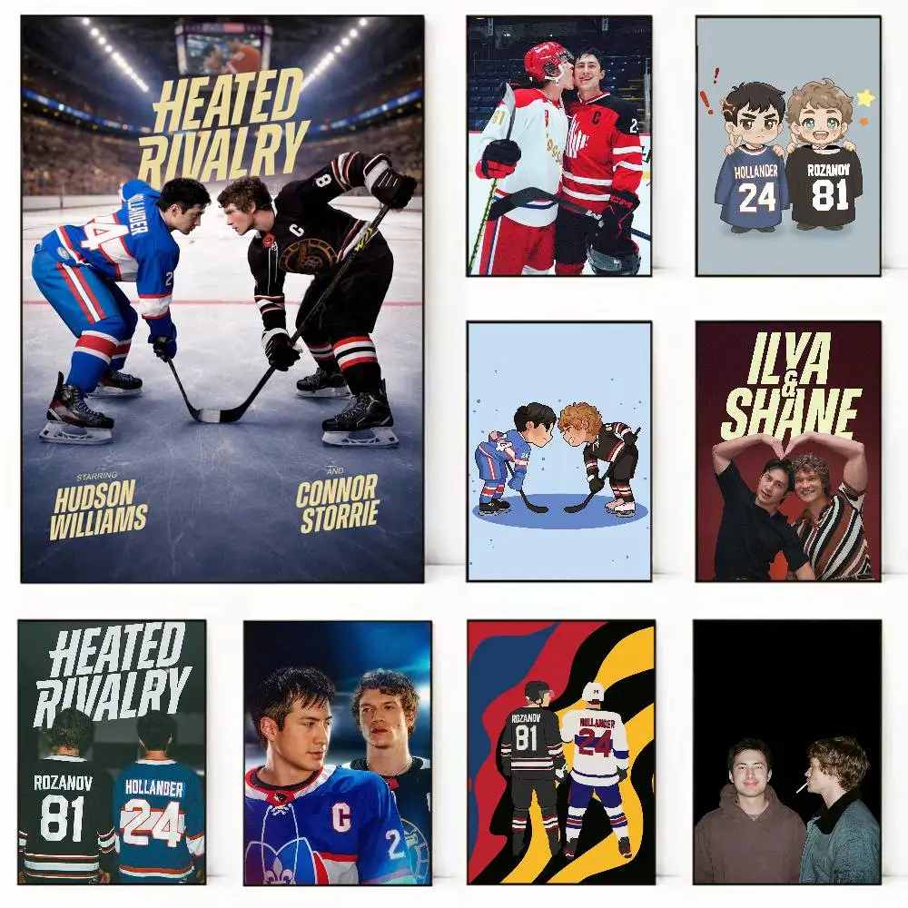 

TV H-heated Rivalry hot Poster HD Quality Wall Art Retro Posters For Home Room Wall Decor Self Adhesive