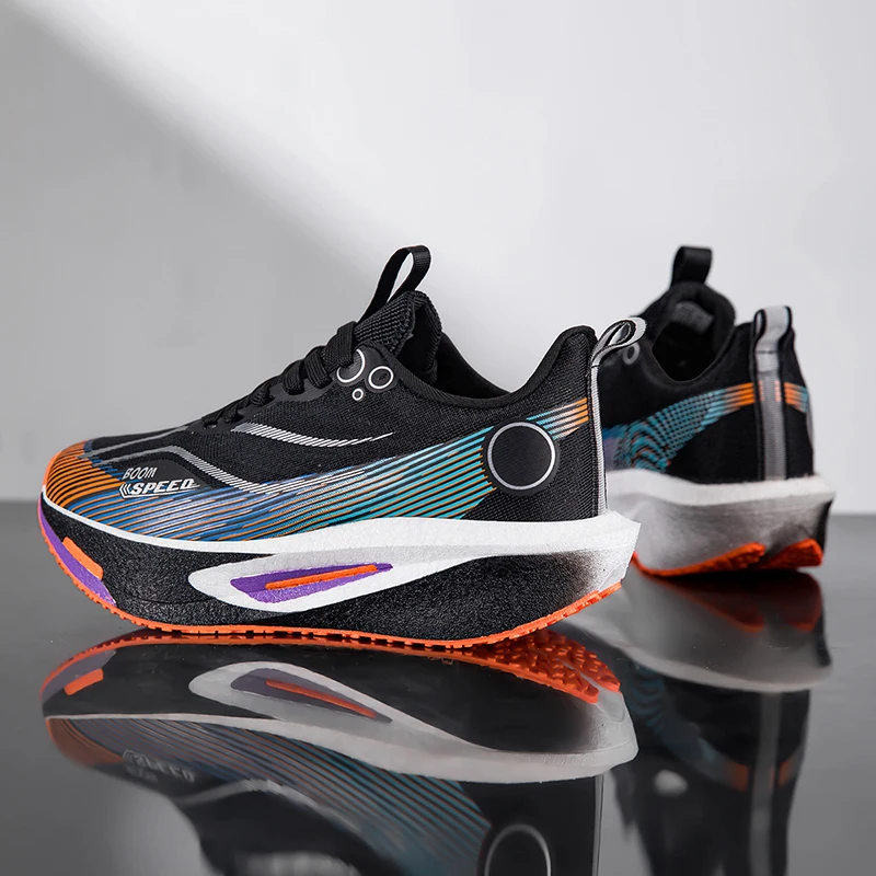 Zapatillas para correr hombre y mujer con placa carbono transpirables - imagen 3