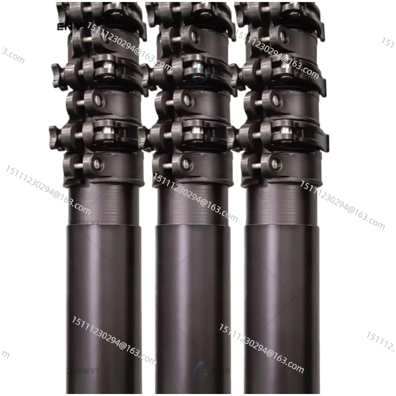 20M Carbon Fiber Telescopic Fruit Picker Pole, High Strength Harvesting Tool for Coconut Areca Nut Palm Tree