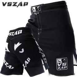 Vszap MMA BJJ Shorts Comprehensive Fighting Training Pants Men's Muay Thai No Gi Judo Jiu Jitsu Sports Boxing Grappling Shorts