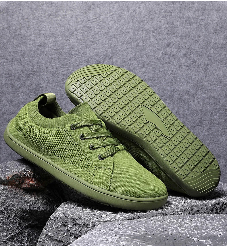 Weitzeige Schuhe Herren Zero Drop Minimalistische Mode Einfache Casual Sneaker Barfußschuhe Damen Joggingschuhe Mesh Wanderschuhe – Detail 29