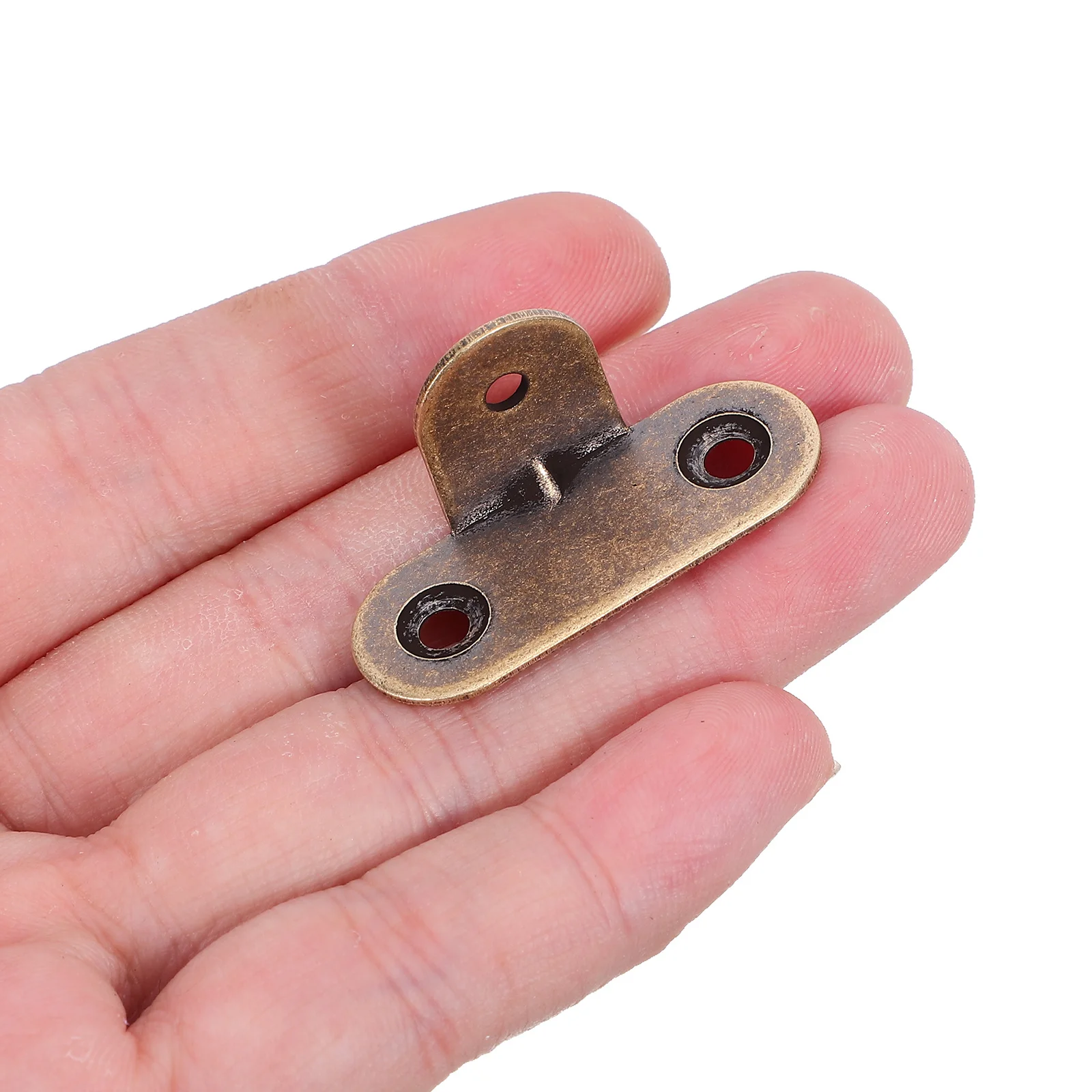 

10Pcs Heavy Duty Furniture Angle Brackets Thickened Right Angle Corner Fasteners Metal Shelf Corner Connectors for Cabinets