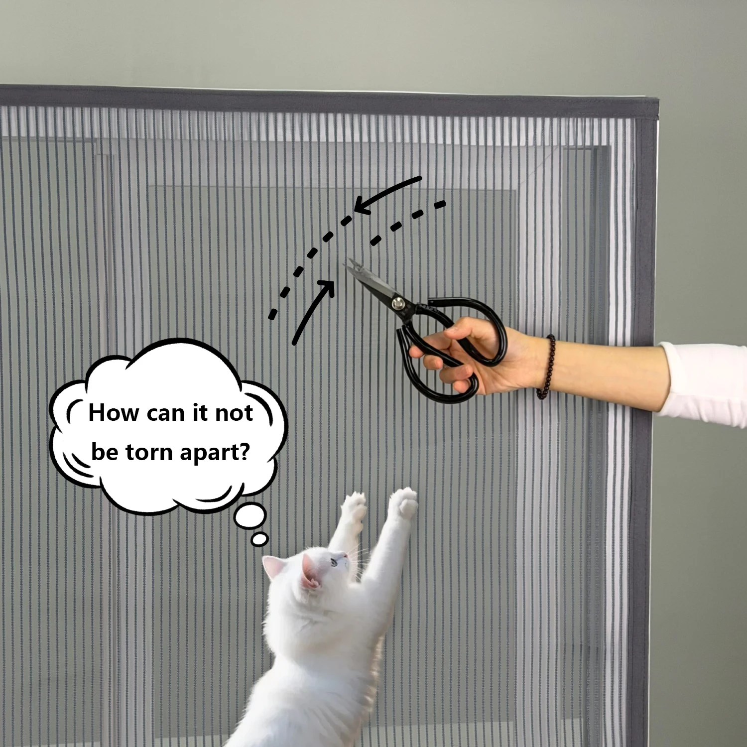 Window Screens, Mosquito Nets, Self-Adhesive Mosquito Screens, Household Screens, Portable Screens Without Punching Holes, Gray