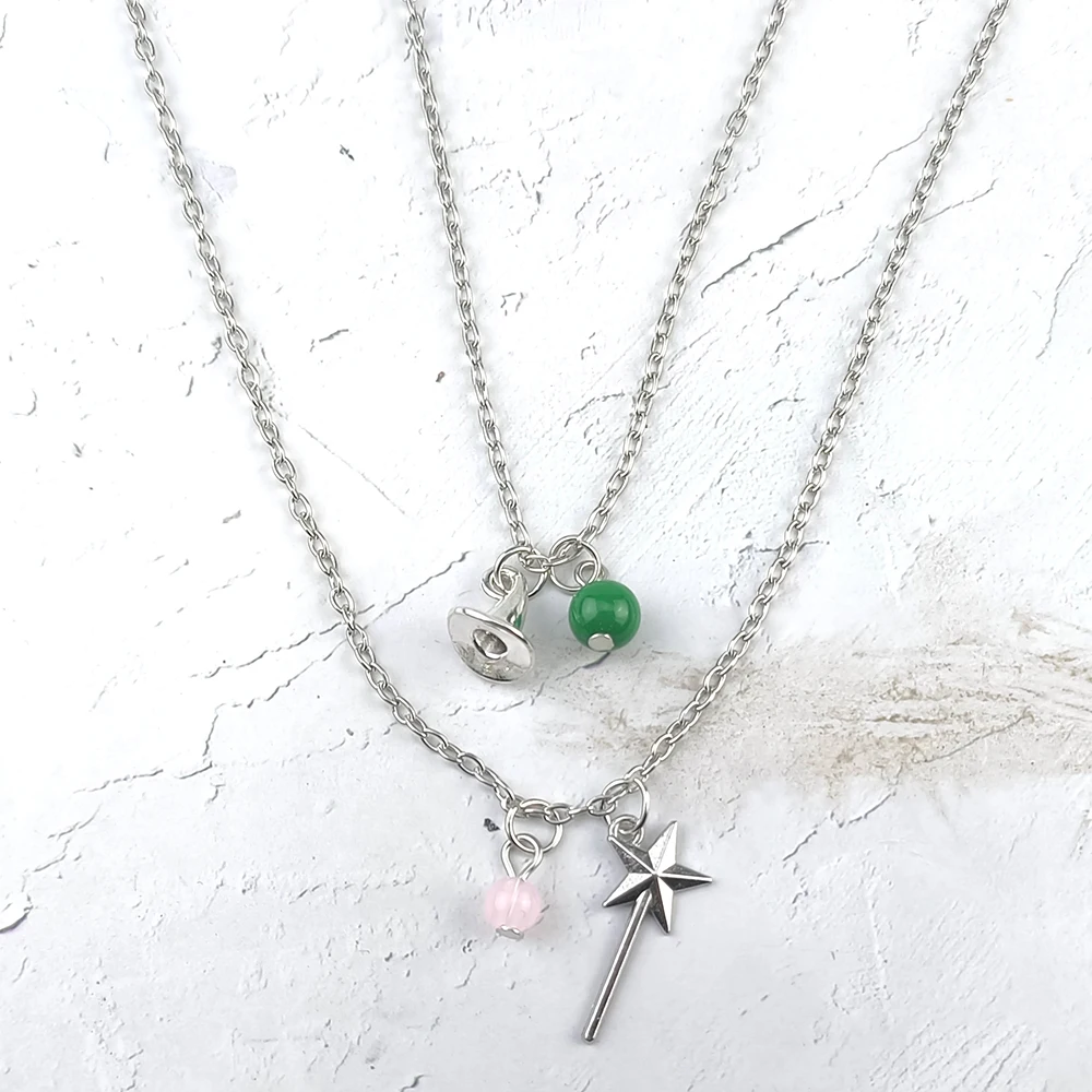 The Musical Charms Necklace Wicked Magic Bad Witch Adjustable Metal Bracelet  Unisex Birthday Gifts