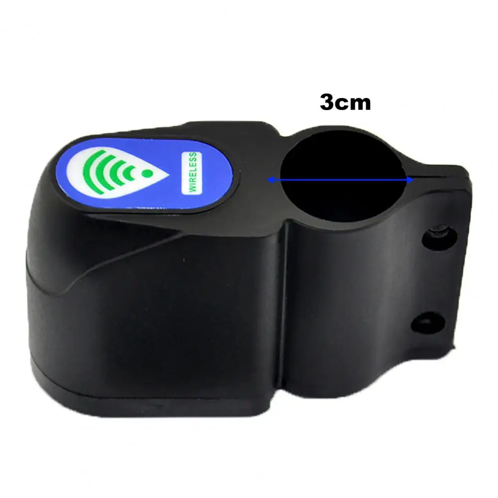 Bicycle Alarm Wireless Bike Alarm Remote Control Bicycle Sound Alert Mountain Bike Anti-Thef Security Alarm Lock Scooter Alarm