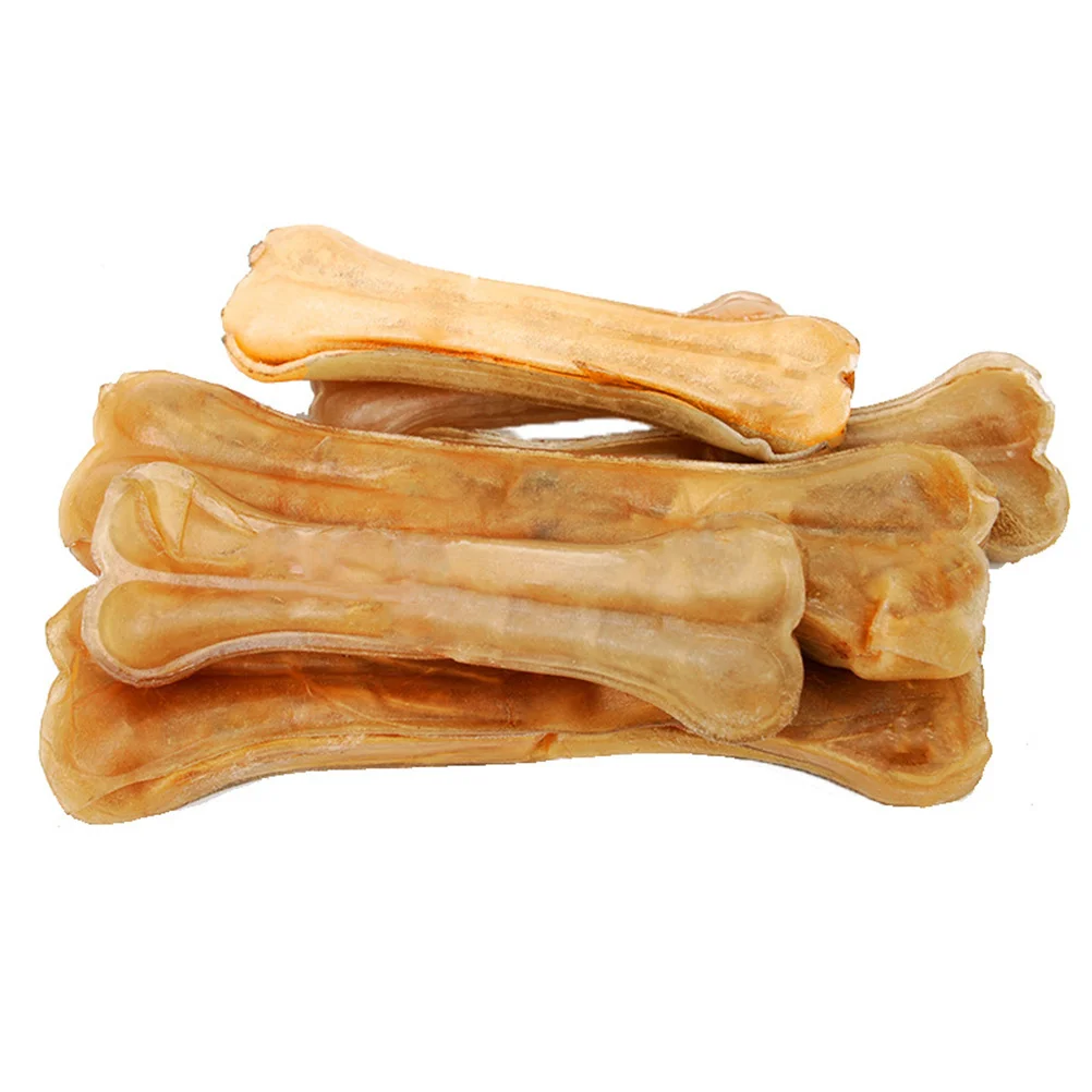 

8Inch Heavy Duty Pet Chew Bone for Oral Care and Boredom Relief Strong Rubber Training Treat for Dogs Sensitive Gums Puppy