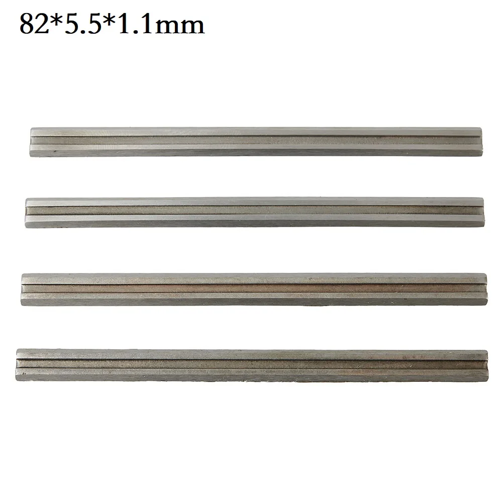 4Pcs Planer Blade Knives 102x5.5x1.1mm Double Edge Wood Planer Cutting Tool For AEG ATLAS-COPCO EH102 HB750 HBE800 Woodworking