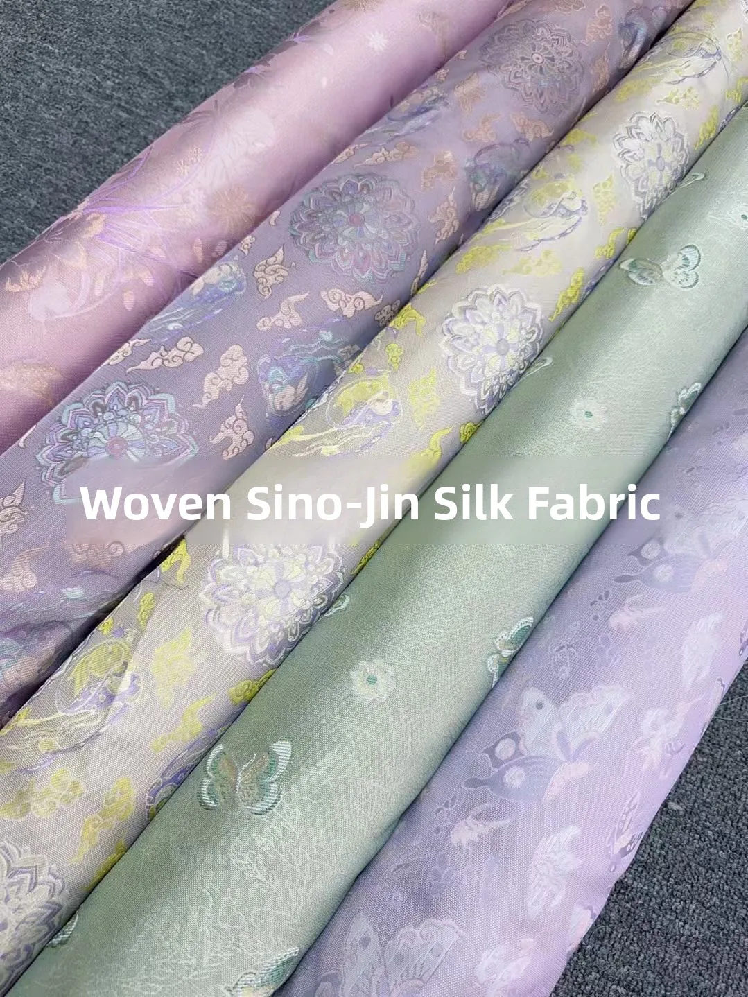 

New High-Defn Loomed Song Jin Fabric Set Vest Chinese Sle Top And Vest Set Material