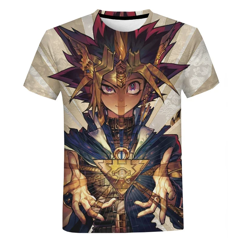 

Harajuku Sweatshirt T-shirt New Anime Yu Gi Oh 3D Print Men's Unisex T-shirt Summer Large T-shirt Casual Fashion Fashion