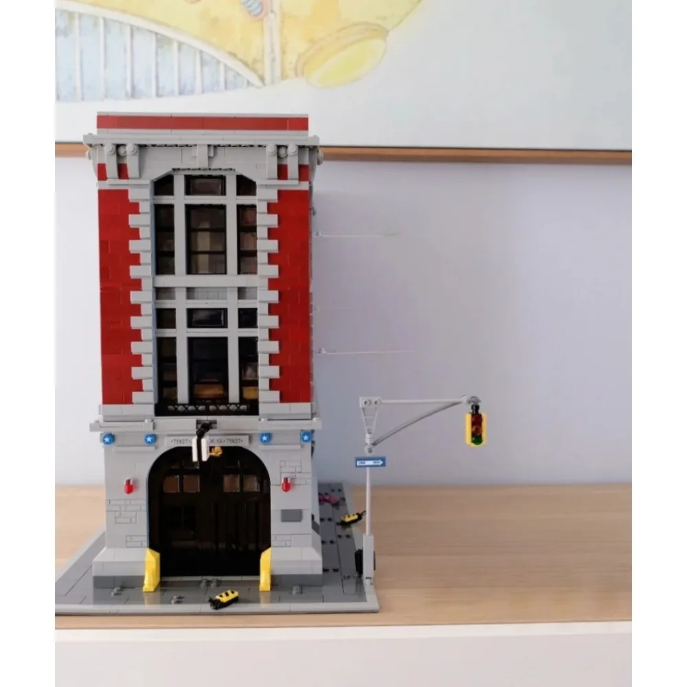 مجموعات مكعبات بناء للحماية من الحرائق 75827 متوافقة مع جزيئات ليغو مناسبة لهدايا عيد الميلاد 4634 قطعة