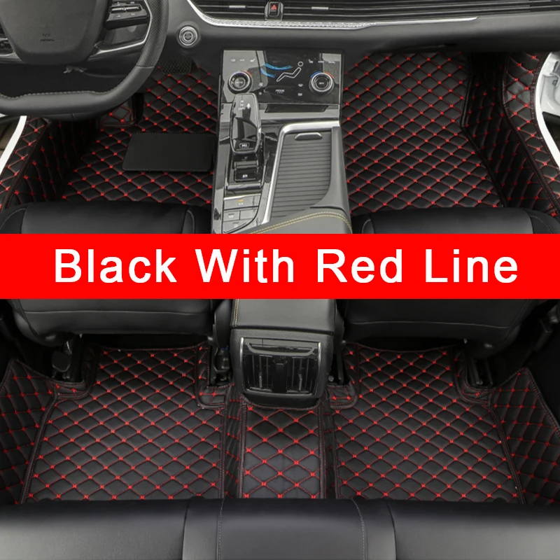 3D Full Surround Car Floor Mat Liner Foot Pad PU Leather For FAW Bestune B70 2021-2025 Waterproof Carpet Cover Auto Accessories