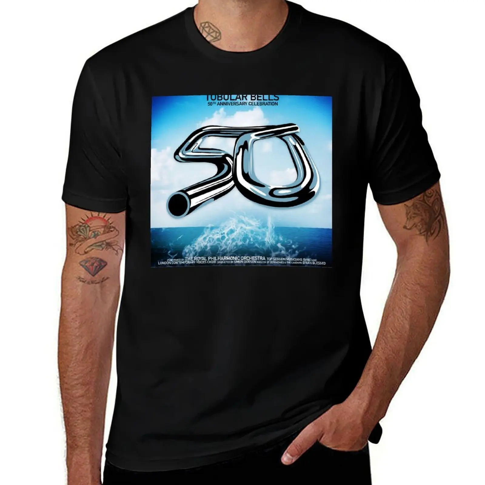 

Tubular Bells Mike Oldfield T-Shirt baggy shirts korean fashion oversized men t shirts high quality
