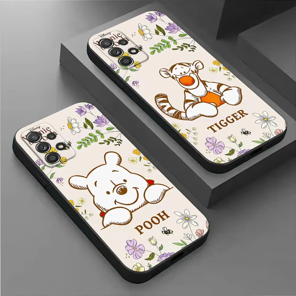 

Winnie Pooh Tigger Piglet Friends Phone Case For Samsung Galaxy A17 A57 A37 5G A07 A55 A54 A34 A35 A25 A56 A36 A26 A16 A06 Cover