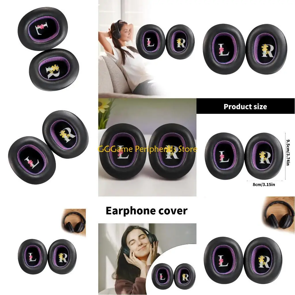 U55B Replacement Sheepskin Ear Cushions for TUNE T700BT T710BT T750BTNC T760 Headphones Earpads