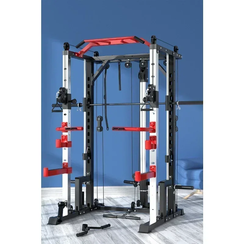 Upgrade Upgrade Fitnessapparatuur Multifunctionele Hele Lichaam Spieroefening Gantry Gym Uitgebreide Training Smith Machine